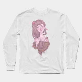 elven girl Long Sleeve T-Shirt